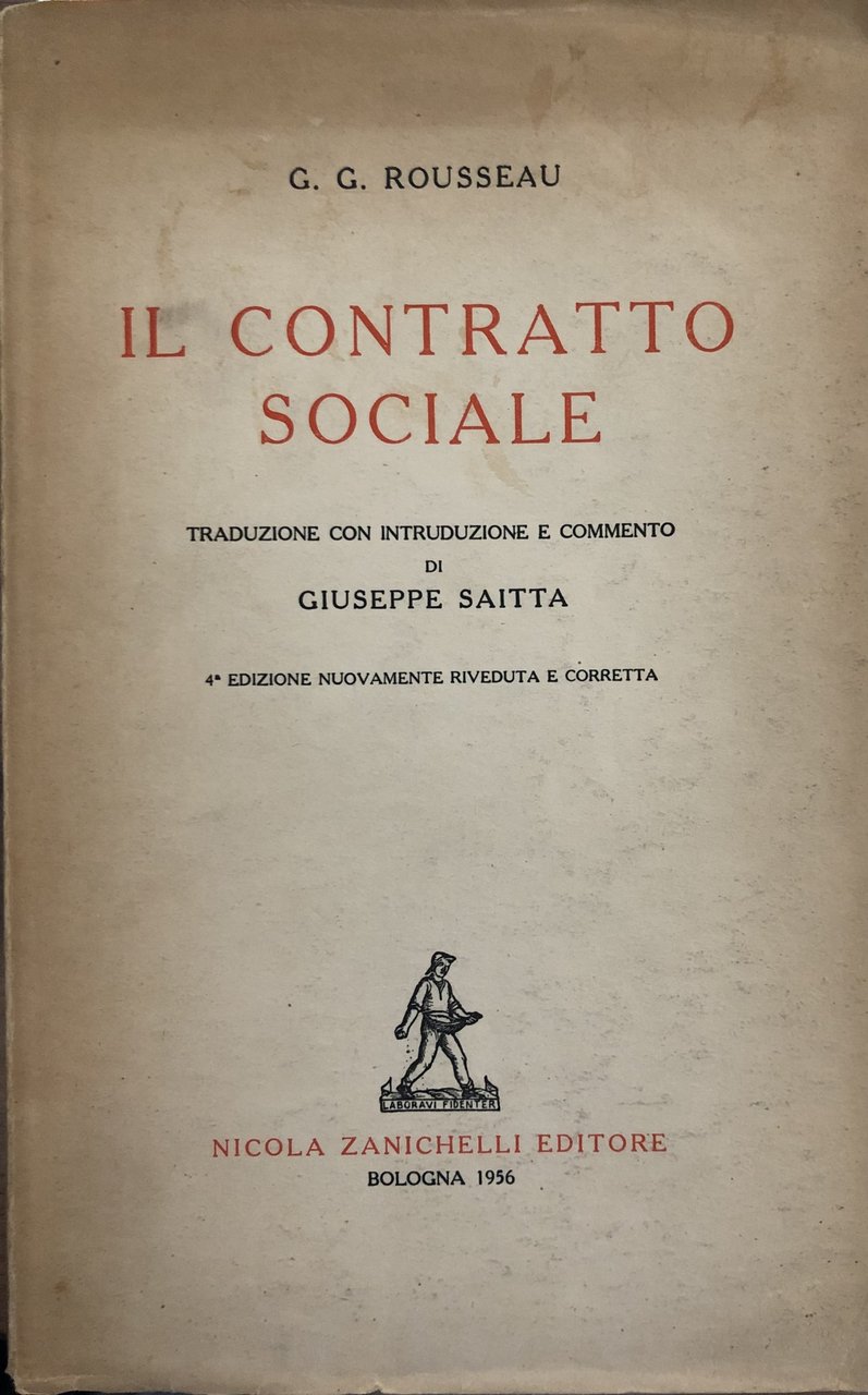 Il contratto sociale.