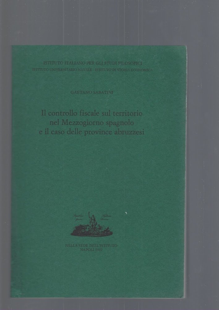 IL CONTROLLO FISCALE SUL TERRITORIO NEL MEZZOGIORNO SPAGNOLO E IL … | Immagine principale