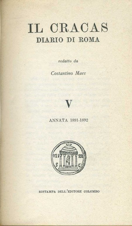 Il Cracas. Diario di Roma V | Immagine Gallery 2