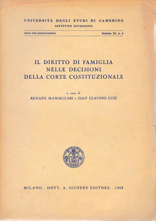 Il diritto di famiglia nelle decisioni della Corte Costituzionale | Immagine Gallery 2