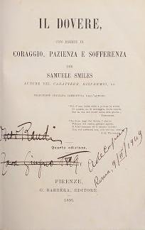 Il dovere, con esempi di coraggio, pazienza e sofferenza