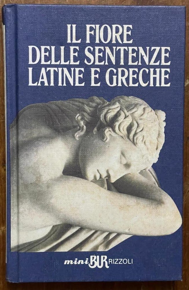 Il fiore delle sentenze latine e greche | Immagine principale