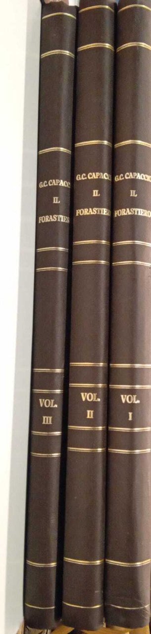 Il forastiero (3 volumi) | Immagine principale