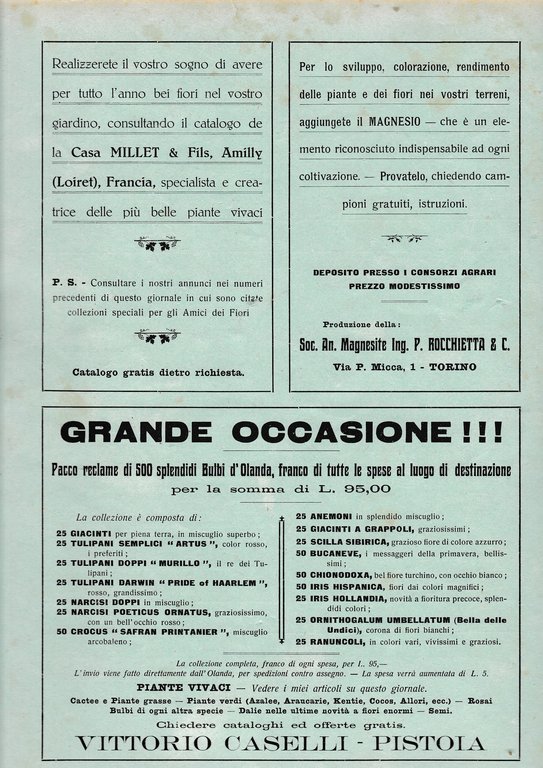 Il giardino fiorito n. 6 Giugno 1932