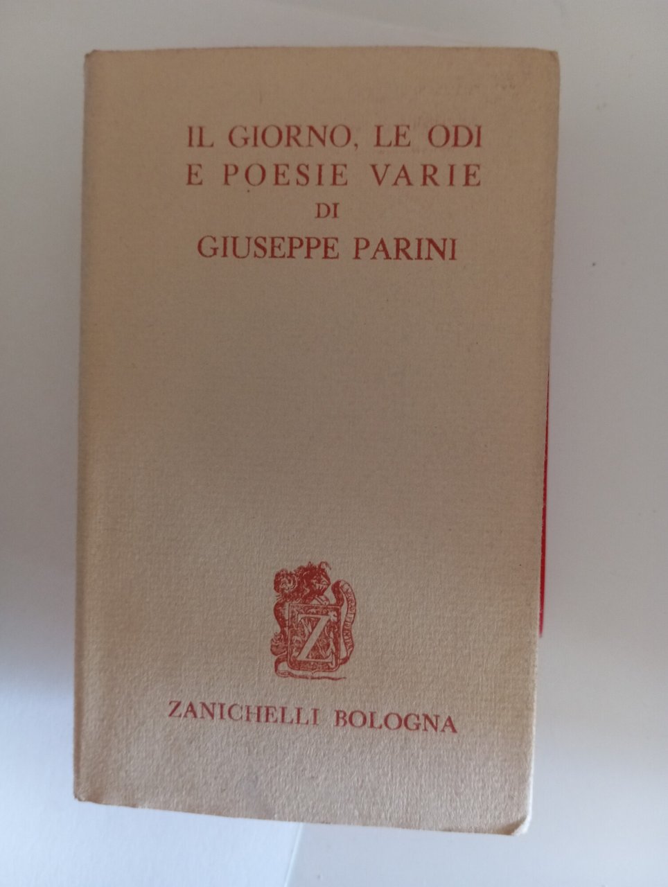 Il giorno, le odi e poesie varie | Immagine principale
