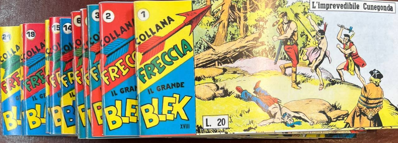 Il grande Blek. Collana Freccia. Serie XVIII (da n^ 1 …