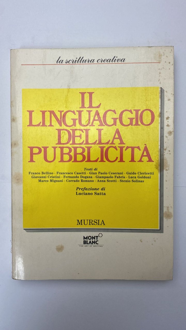 Il linguaggio della pubblicità | Immagine principale