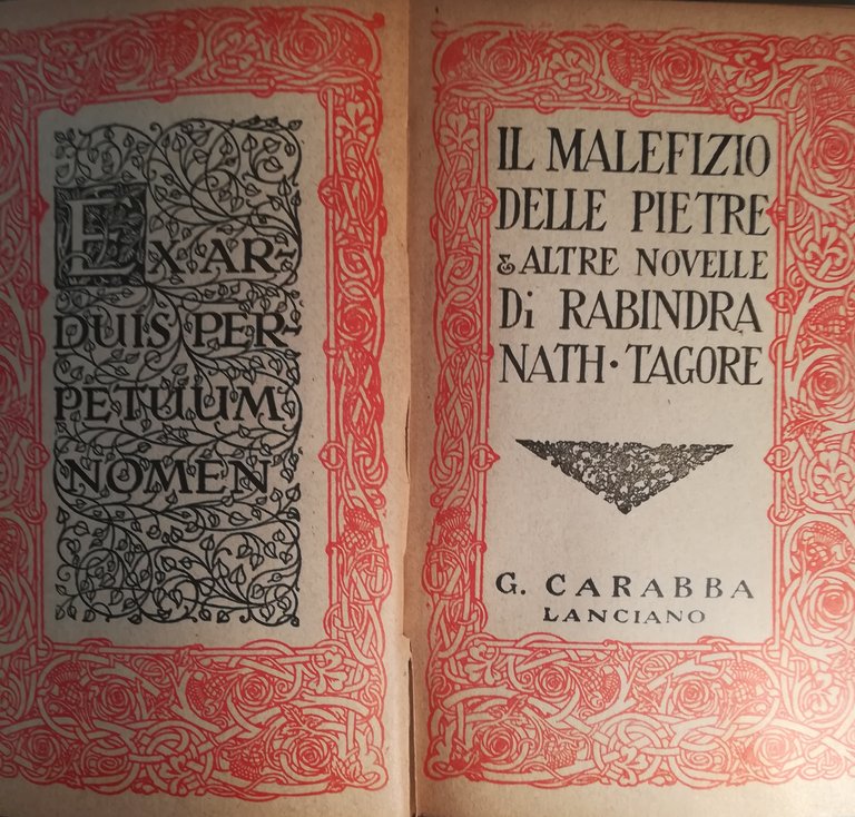 Il malefizio delle pietre e altre novelle.