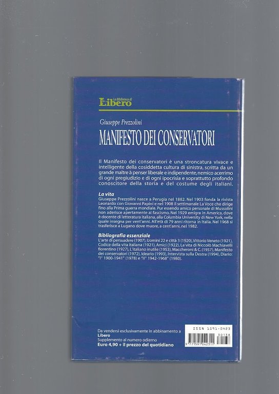 IL MANIFESTO DEI CONSERVATORI | Immagine Gallery 2