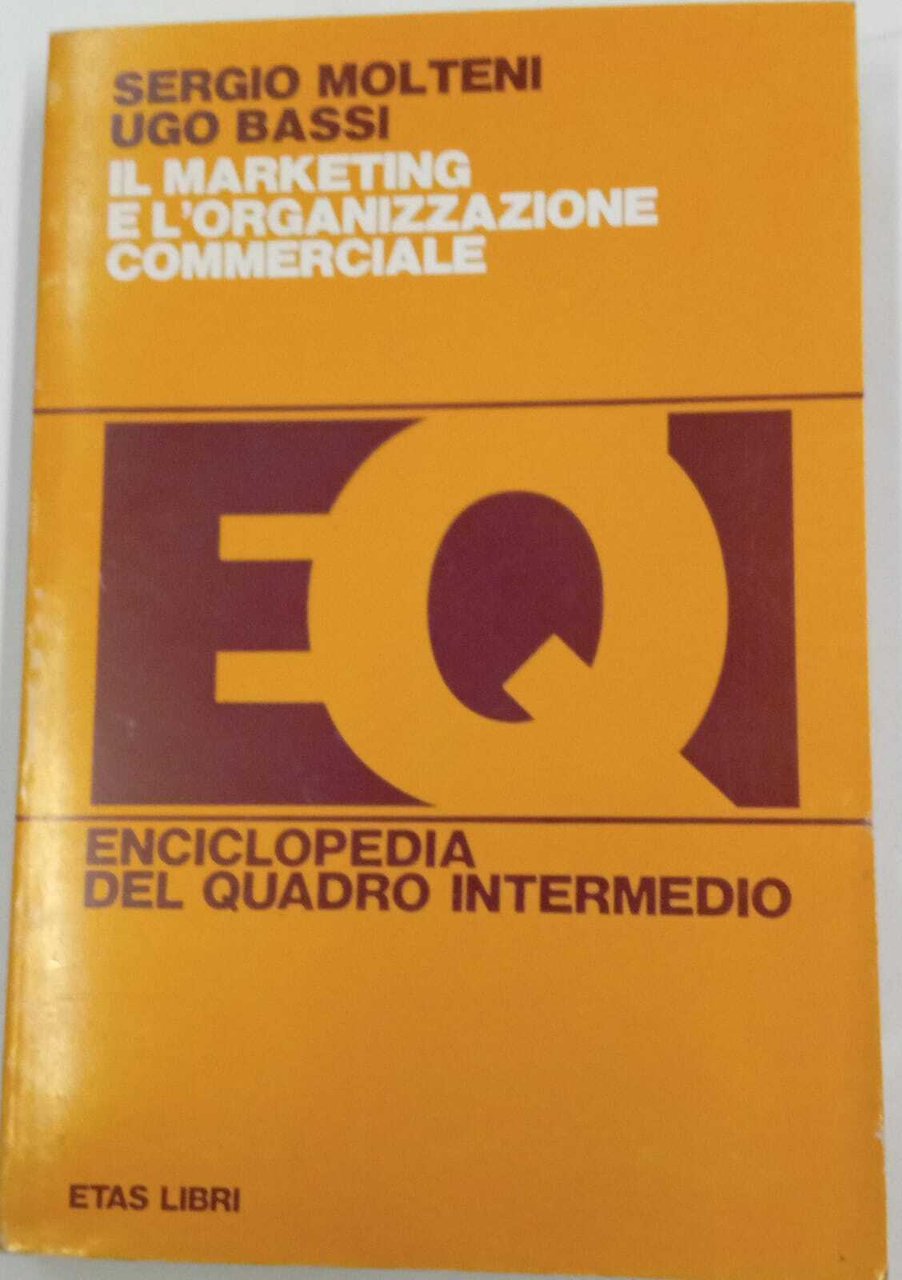 Il Marketing e l'organizzazione commerciale
