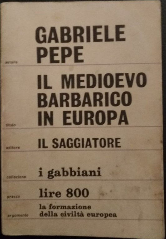 Il Medioevo barbarico in Europa | Immagine Gallery 2