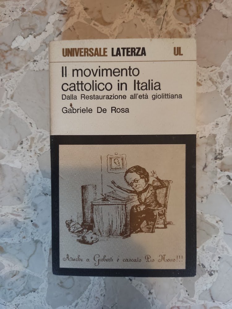 Il movimento cattolico in Italia, dalla restaurazione all'età giolittiana | Immagine principale