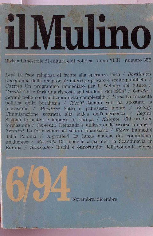 Il Mulino 356 | Immagine Gallery 2