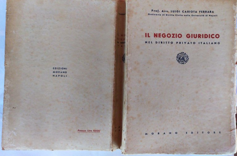 Il negozio giuridico nel diritto privato italiano | Immagine Gallery 2