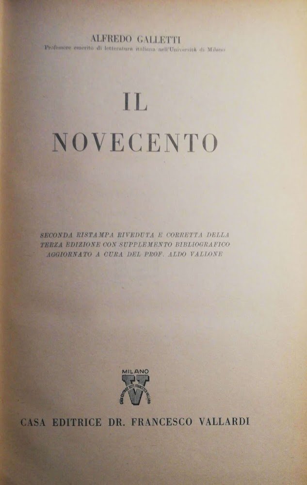 Il novecento | Immagine principale