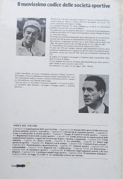 Il nuovissimo codice delle società sportive