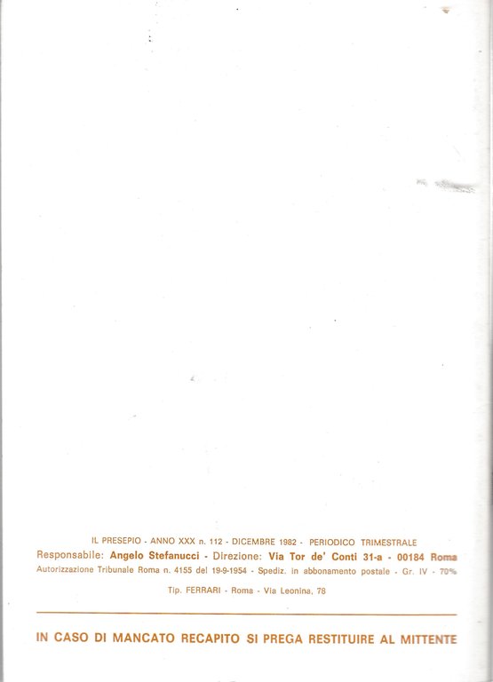 Il Presepio. Rivista dell'Associazione Italiana Amici del Presepio - Dicembre … | Immagine Gallery 3