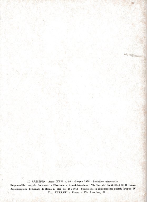 Il Presepio. Rivista dell'Associazione Italiana Amici del Presepio - Giugno … | Immagine Gallery 2