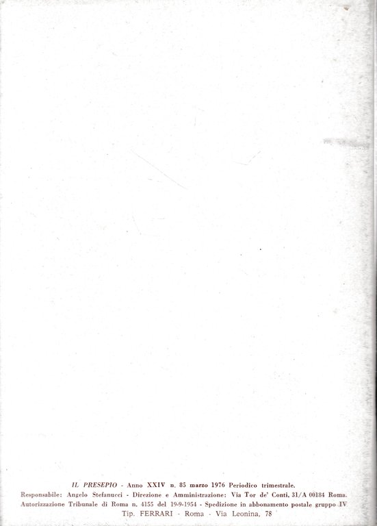 Il Presepio. Rivista dell'Associazione Italiana Amici del Presepio - Marzo … | Immagine Gallery 3