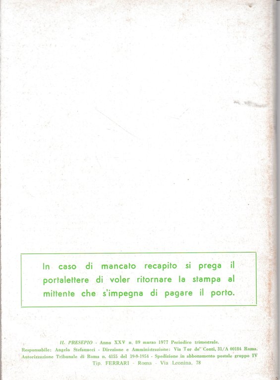 Il Presepio. Rivista dell'Associazione Italiana Amici del Presepio - Marzo … | Immagine Gallery 2