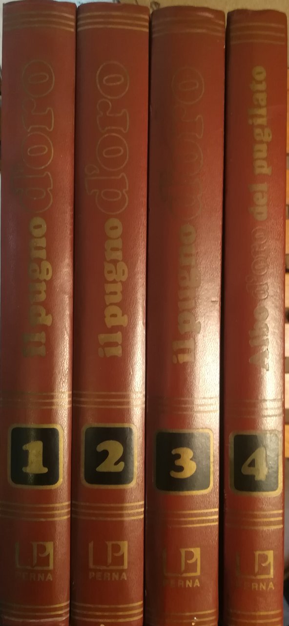 Il pugno. Prima enciclopedia storica del pugilato mondiale. I. II. …