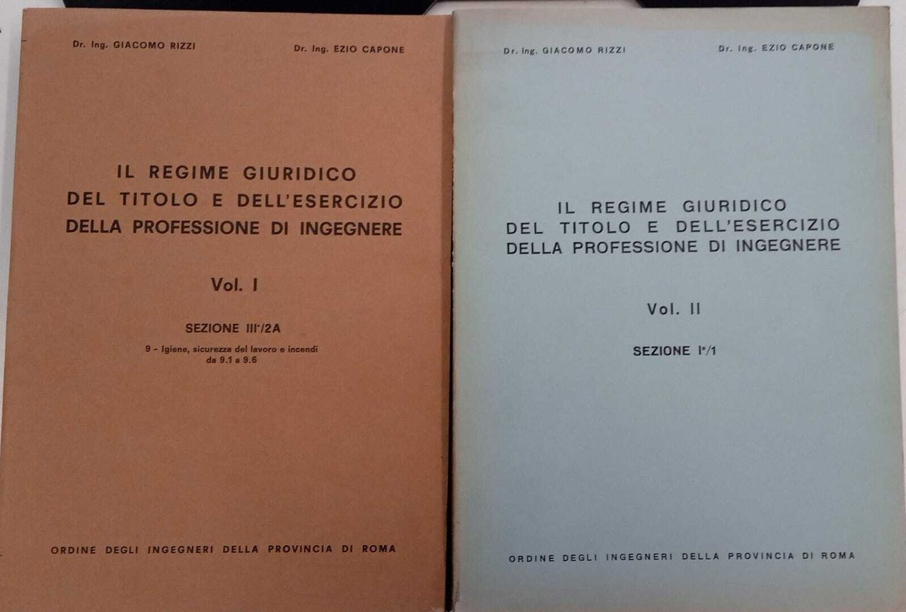 Il regime giuridico del titolo e dell'esercizio della professione di …