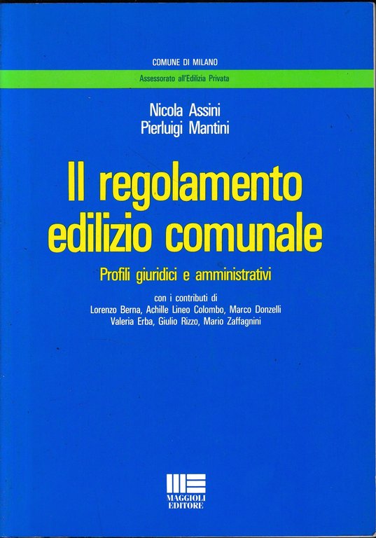 Il regolamento edilizio comunale. Profili giuridici e amministrativi | Immagine Gallery 2