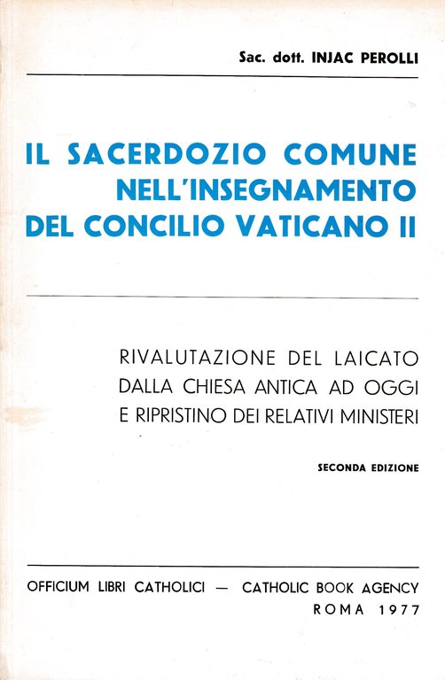 Il sacerdozio comune nell'insegnamento del concilio vaticano II | Immagine Gallery 3