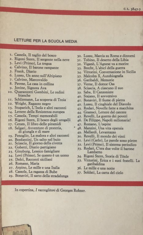 Il sarto della stradalunga. Per la Scuola media: 29 (Letture …