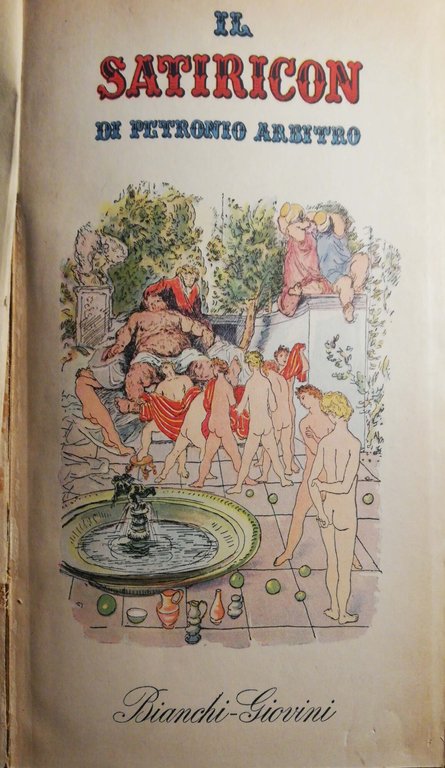 Il Satiricon di Petronio Arbitro | Immagine Gallery 2