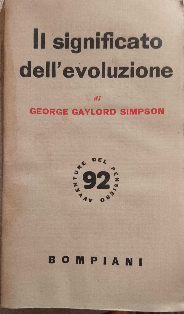 Il significato dell'evoluzione | Immagine principale