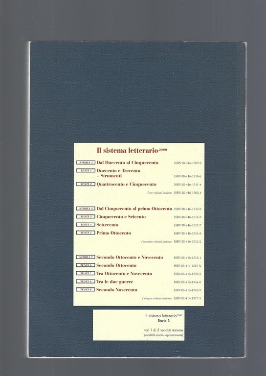 Il sistema letterario 2000. Storia. Per le Scuole superiori. | Immagine Gallery 9