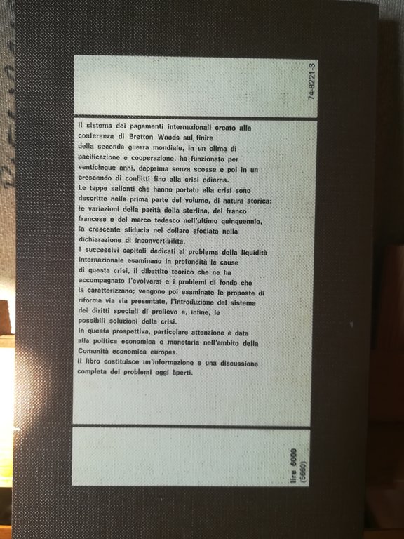 Il sistema monetario internazionale