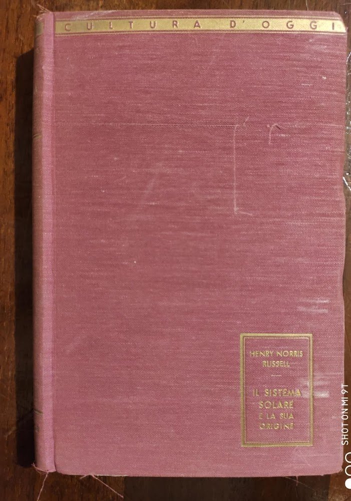 IL SISTEMA SOLARE E LA SUA ORIGINE