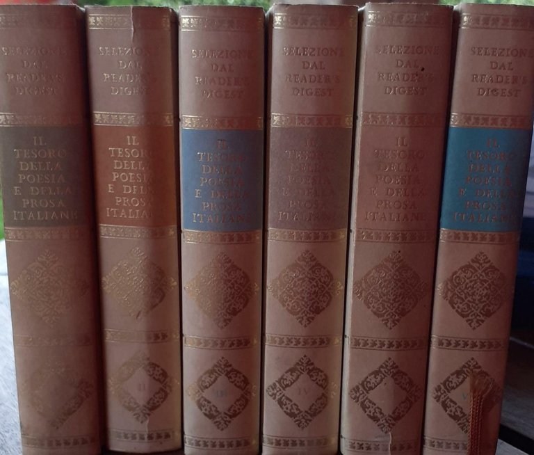 Il tesoro della poesia e della prosa italiane. Volume I,II,III,IV,V,VI | Immagine Gallery 2