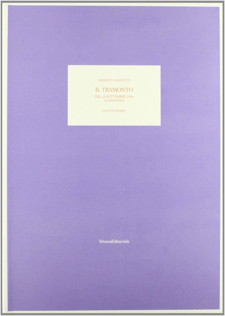 Il tramonto del 24 settembre a Ginostra con un diario