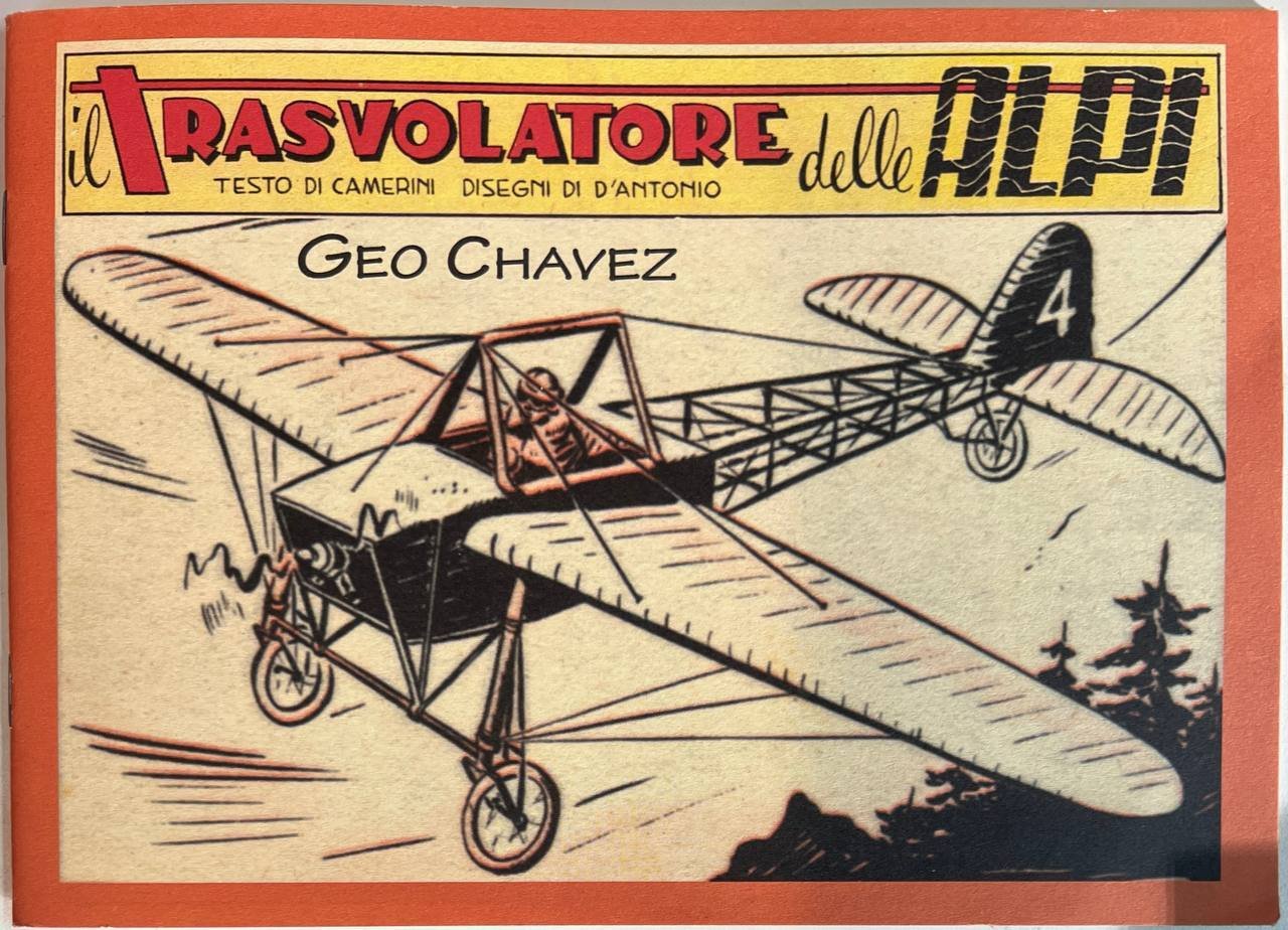Il trasvolatore delle Alpi. Geo Chavez. | Immagine principale