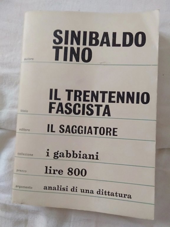 Il Trentennio fascista | Immagine Gallery 2