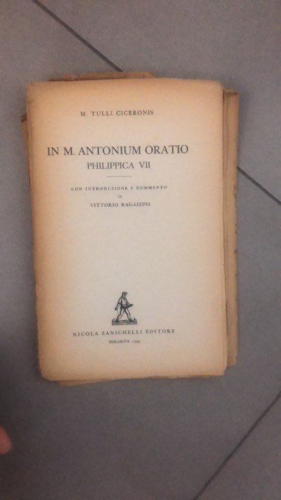 in m. antonium oratio philippica | Immagine Gallery 2