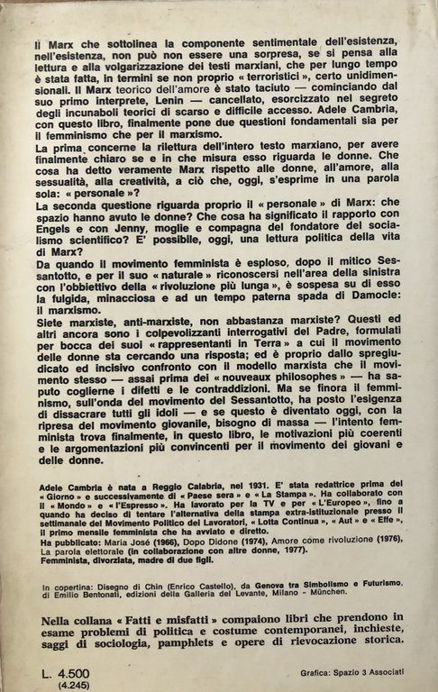 In principio era Marx.