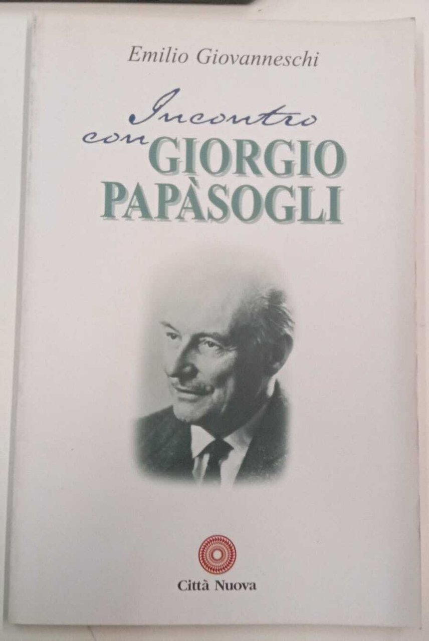 Incontro con Giorgio Papàsogli