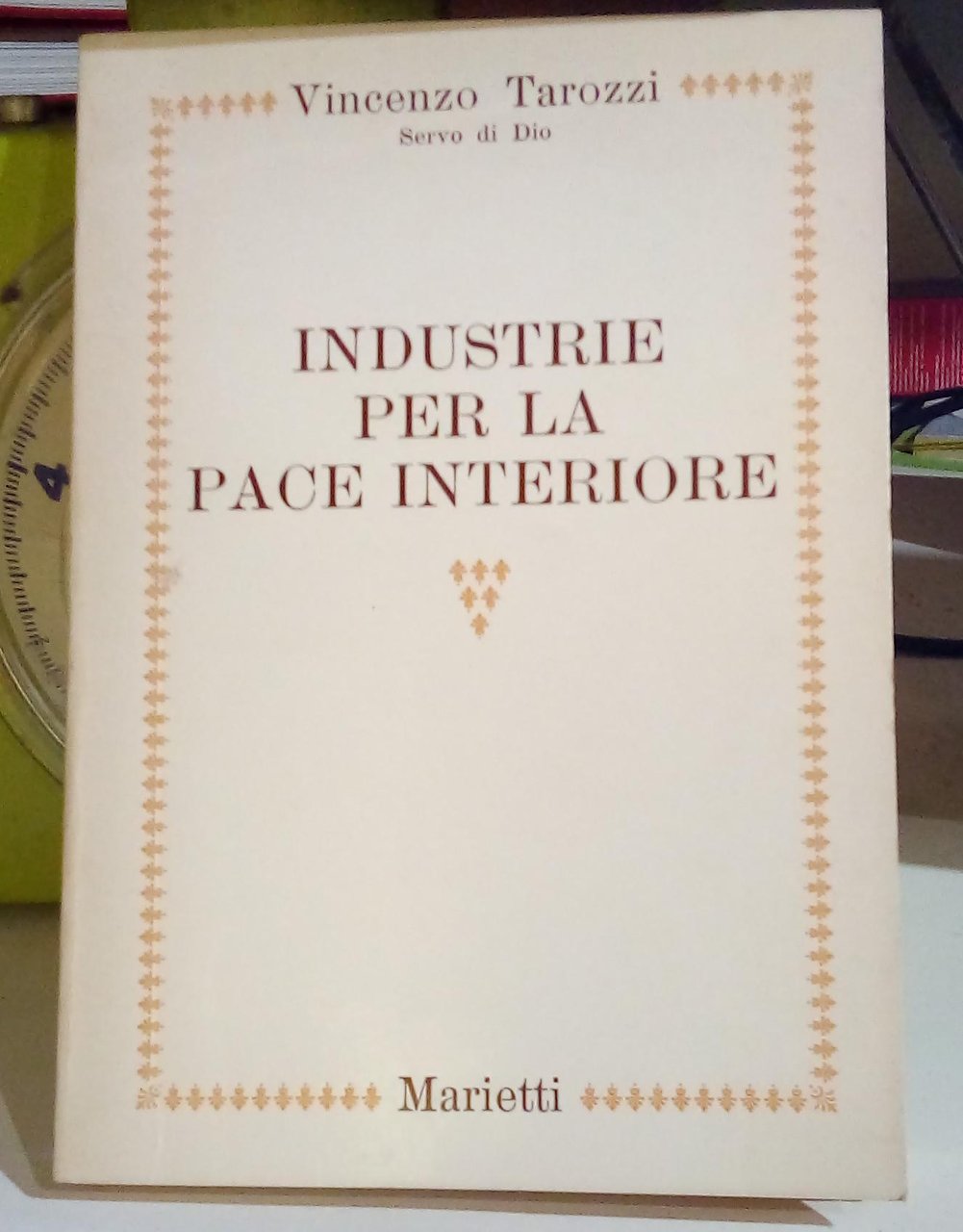 Industrie per la pace interiore.