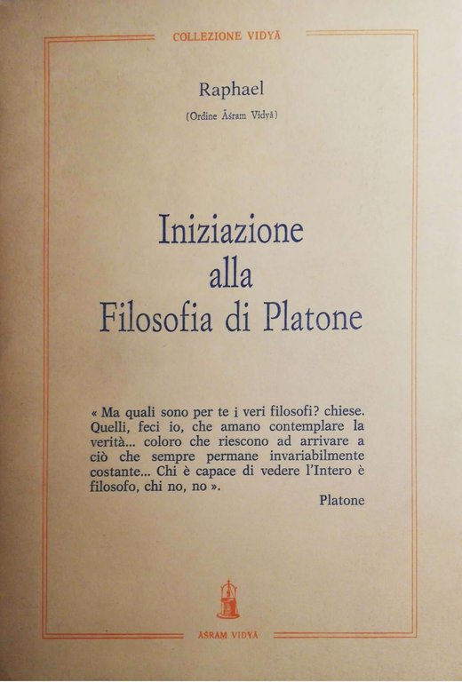 Iniziazione alla Filosofia di Platone