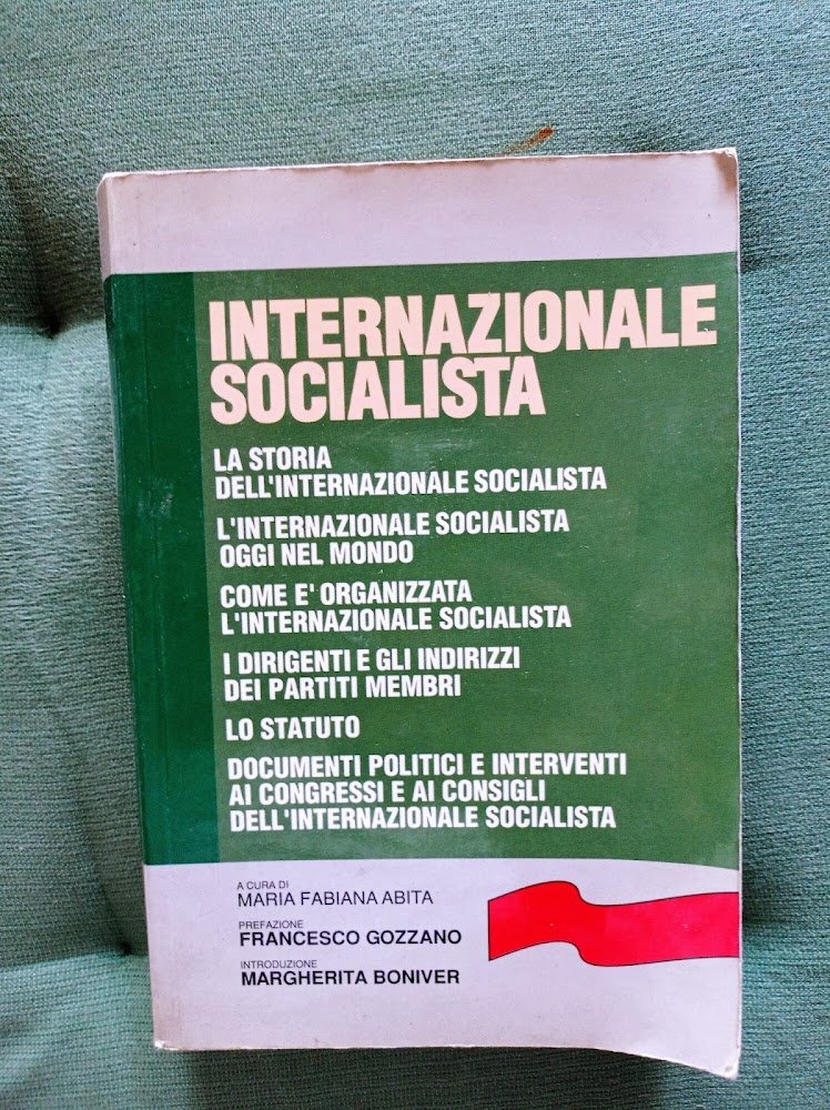 Internazionale socialista. Supplemento al n. 6 di "Argomenti socialisti" giugno …