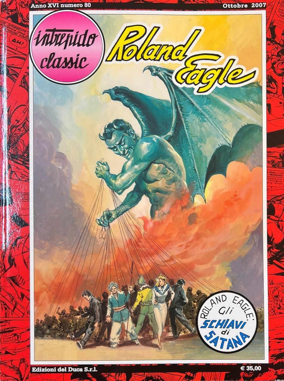 Intrepido Classic. Roland Eagle - Gli schiavi di Satana. | Immagine principale