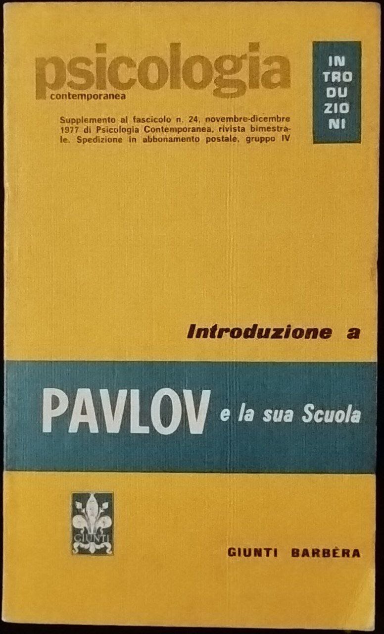 Introduzione a Pavlov e la sua scuola | Immagine principale