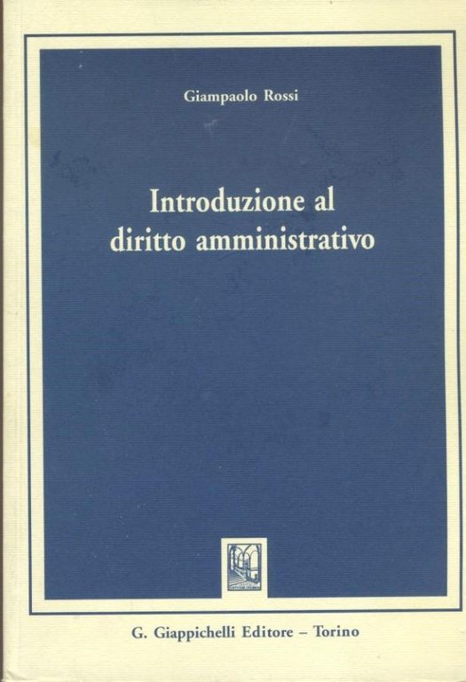 Introduzione al diritto amministrativo
