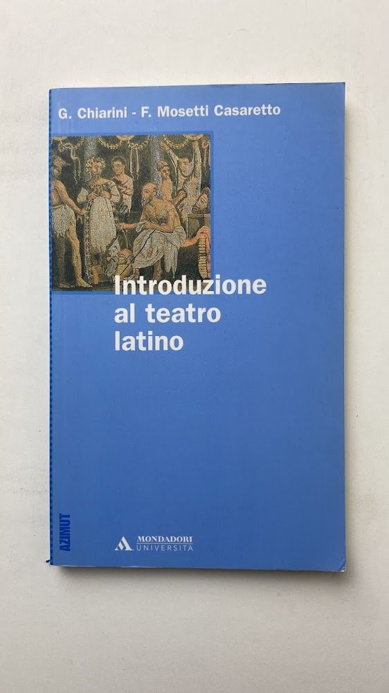 Introduzione al teatro latino