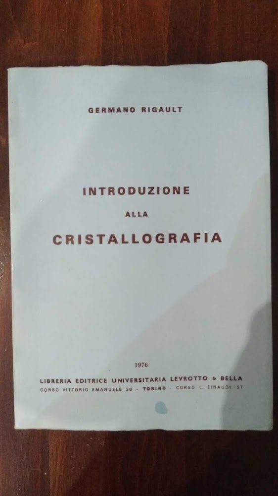 Introduzione alla cristallografia