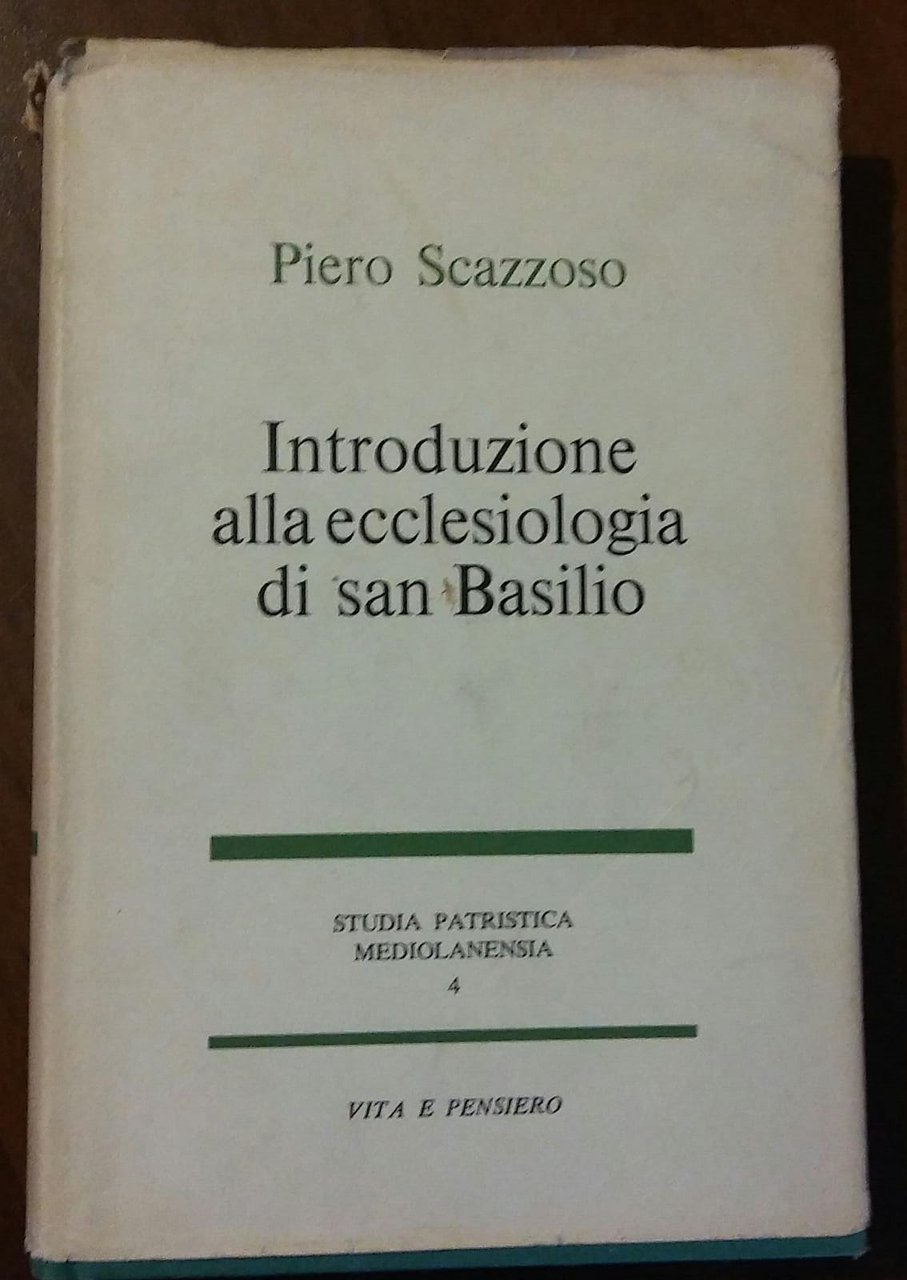 Introduzione alla ecclesiologia di san Basilio